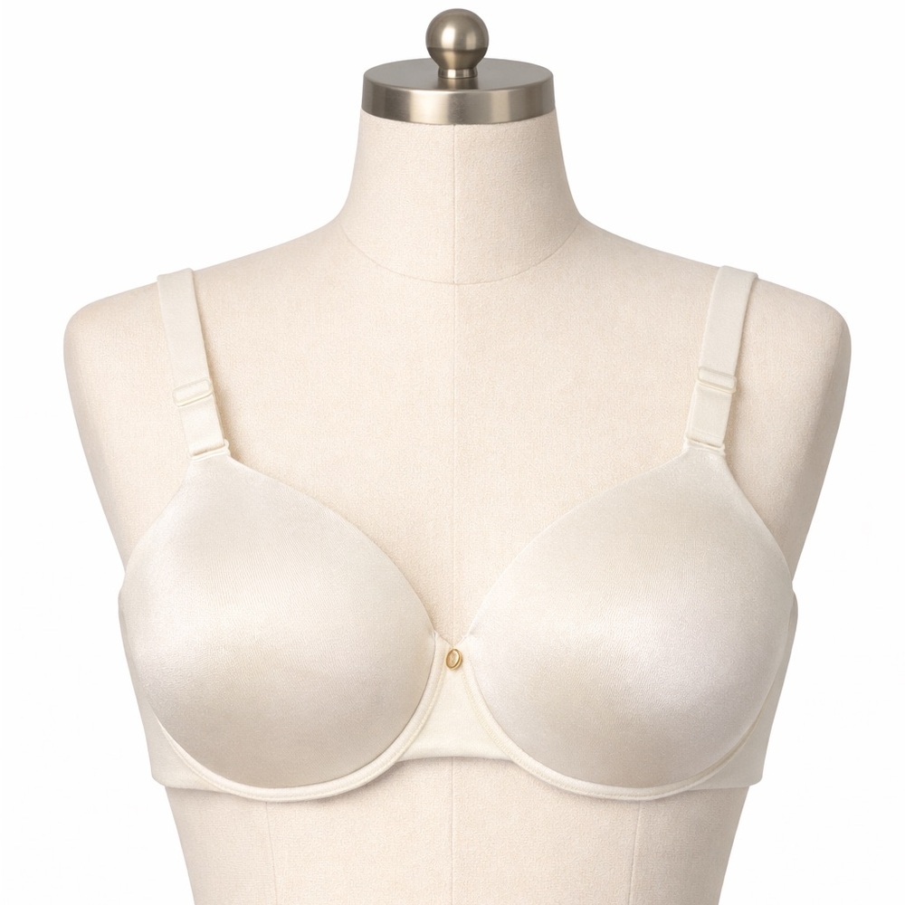 Cacique 44D back smoother cream colored Women's Bra